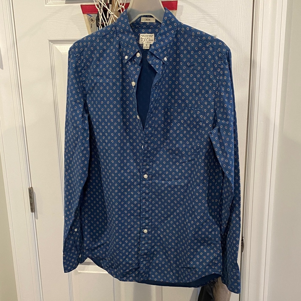 J. Crew Slim Fit Stretch Button Down Shirt